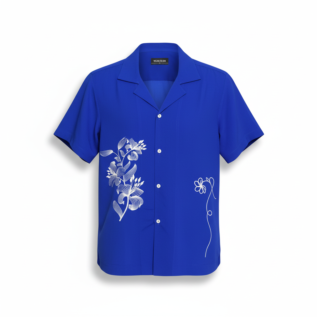Floral-shirt - Packshot