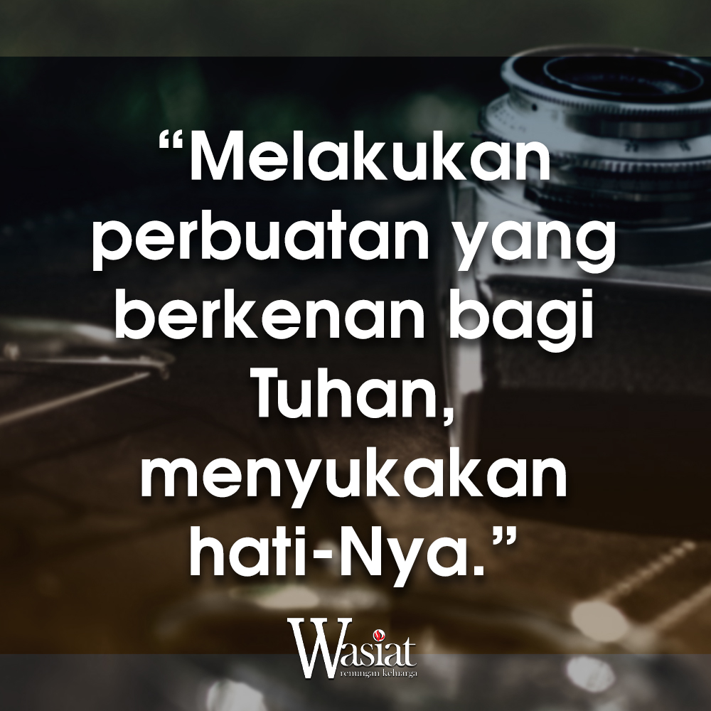 MENJADI BAGIAN DI RUMAH TUHAN