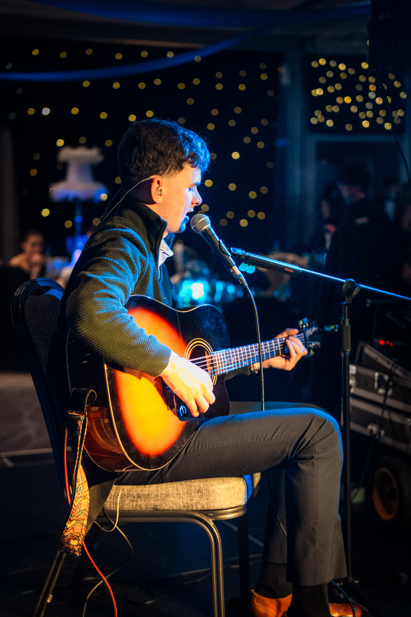 GLA Ceilidh Band playing at a student ball