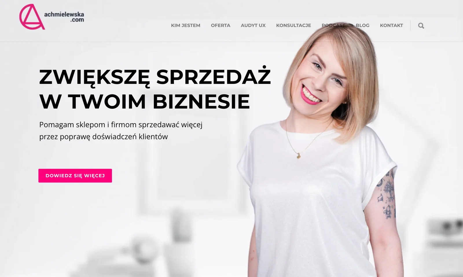 Agata's website