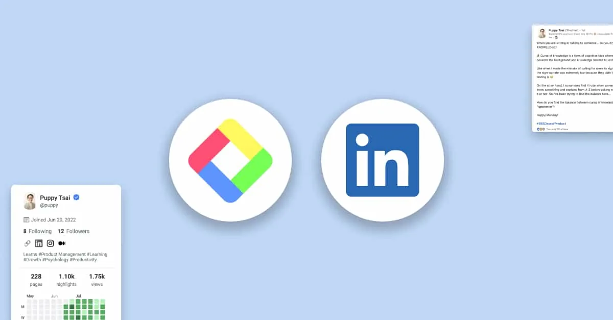 Glasp × LinkedIn