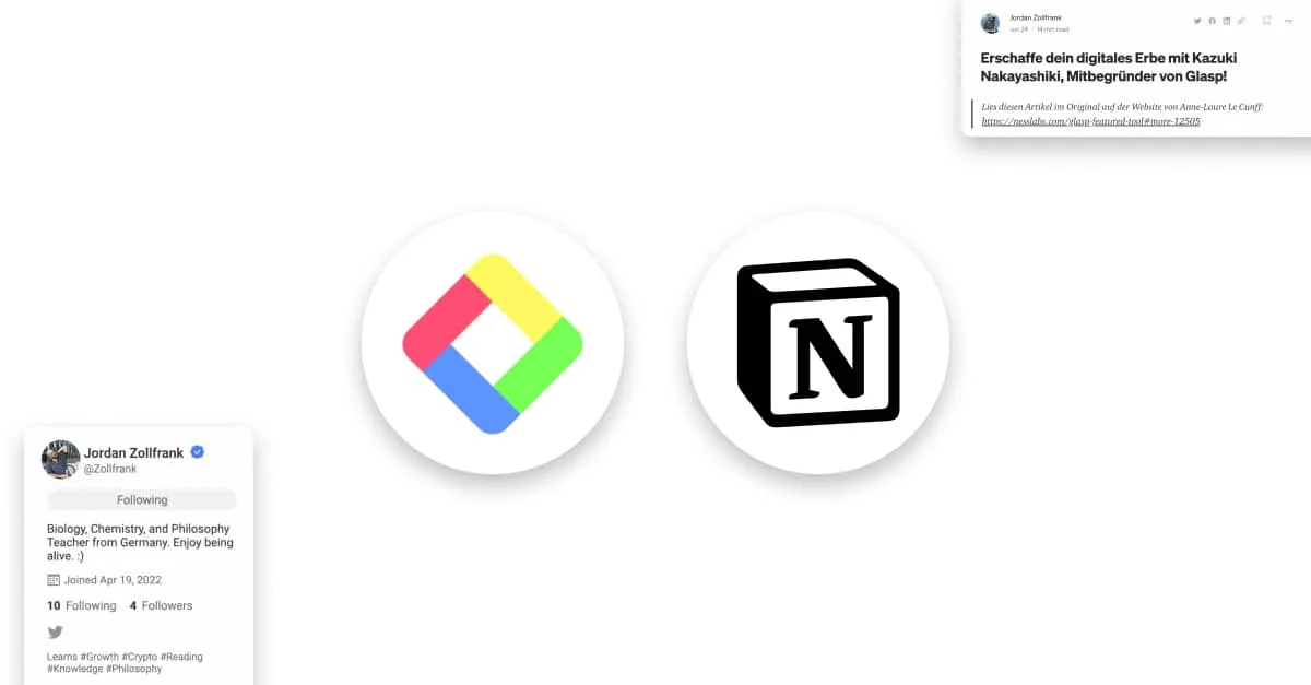 Glasp × Notion