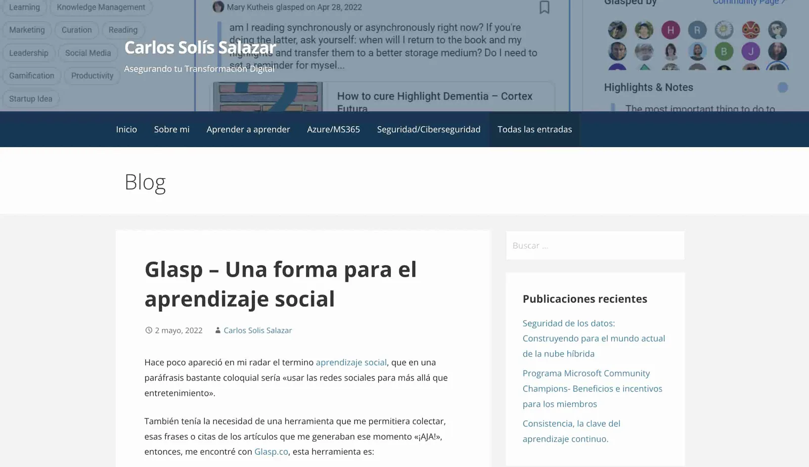 Carlos's Blog