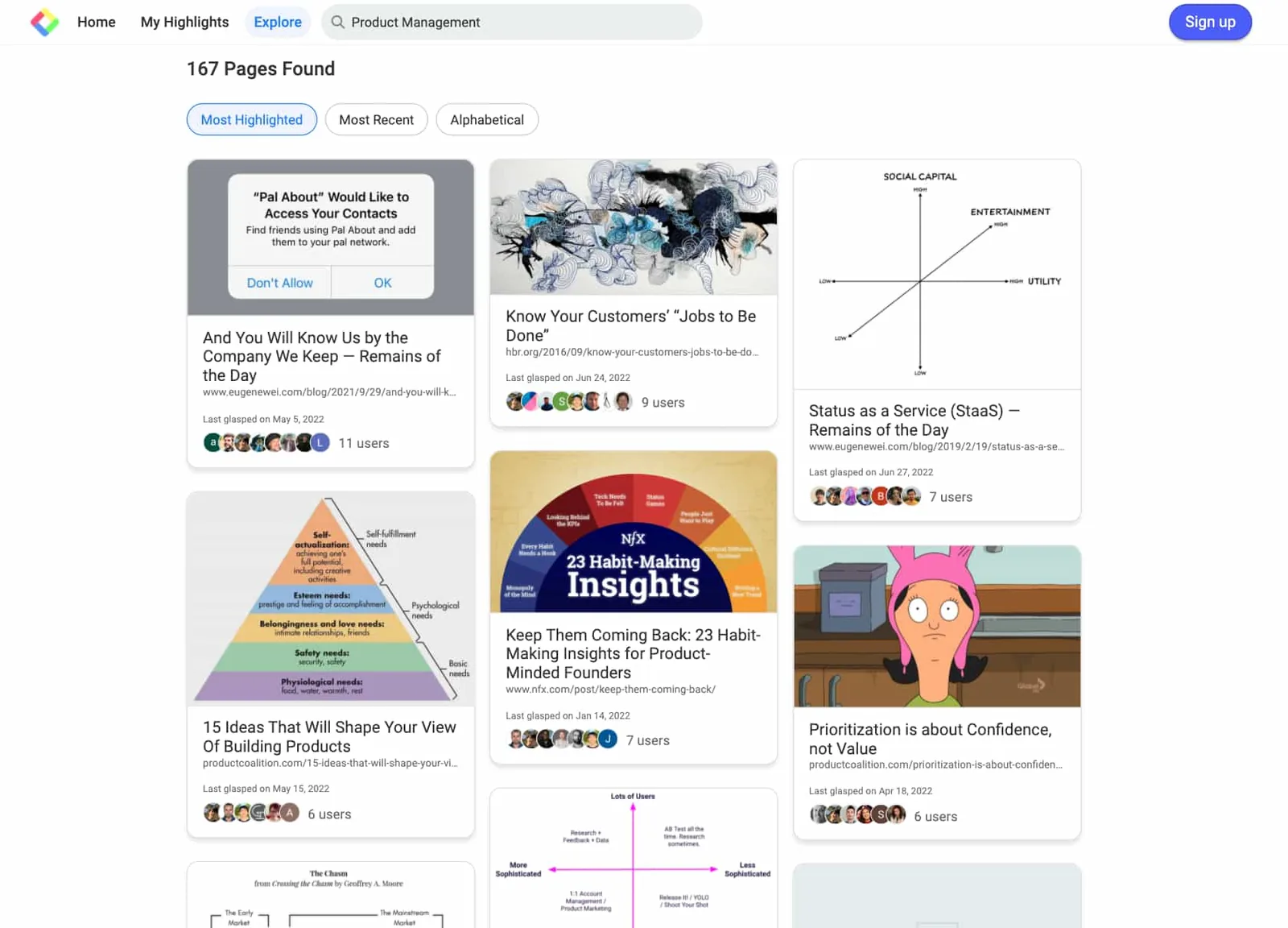 160+ articles about Product Management on Glasp