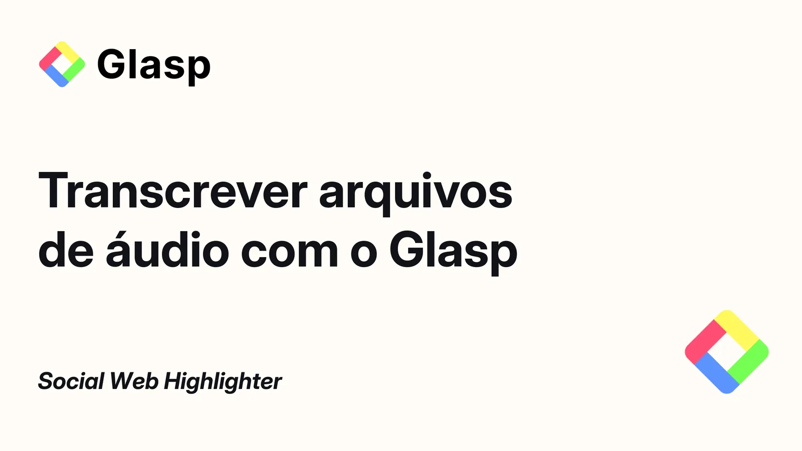 Como transcrever arquivos de áudio: transcrições de áudio