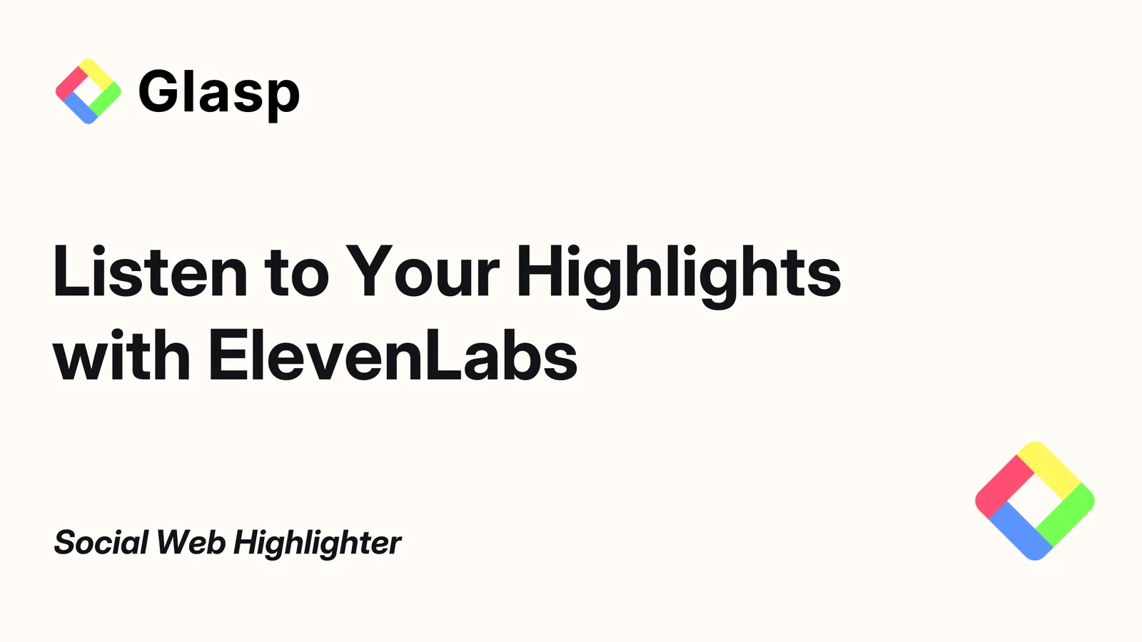 How to Listen to Your Highlights with ElevenLabs