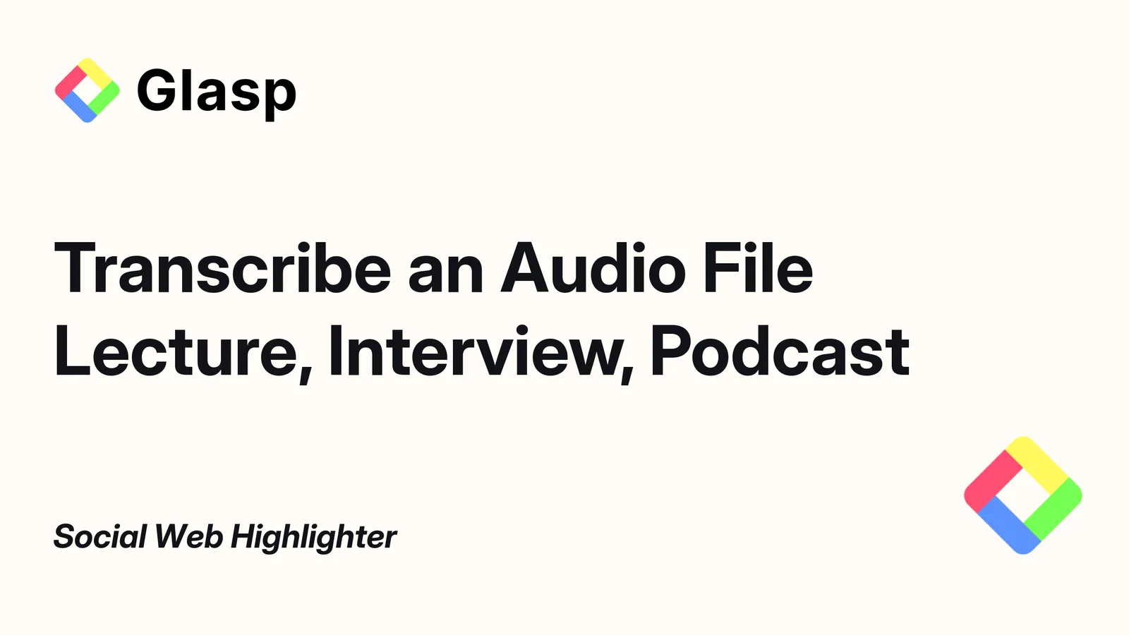 How to Transcribe Audio Files: Audio Transcripts