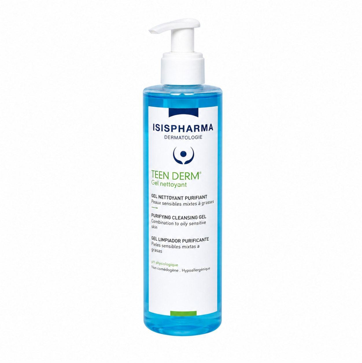 غسول إيزيس فارما تين ديرم المنظف ISISPHARMA Teen Derm Gel Nettoyant