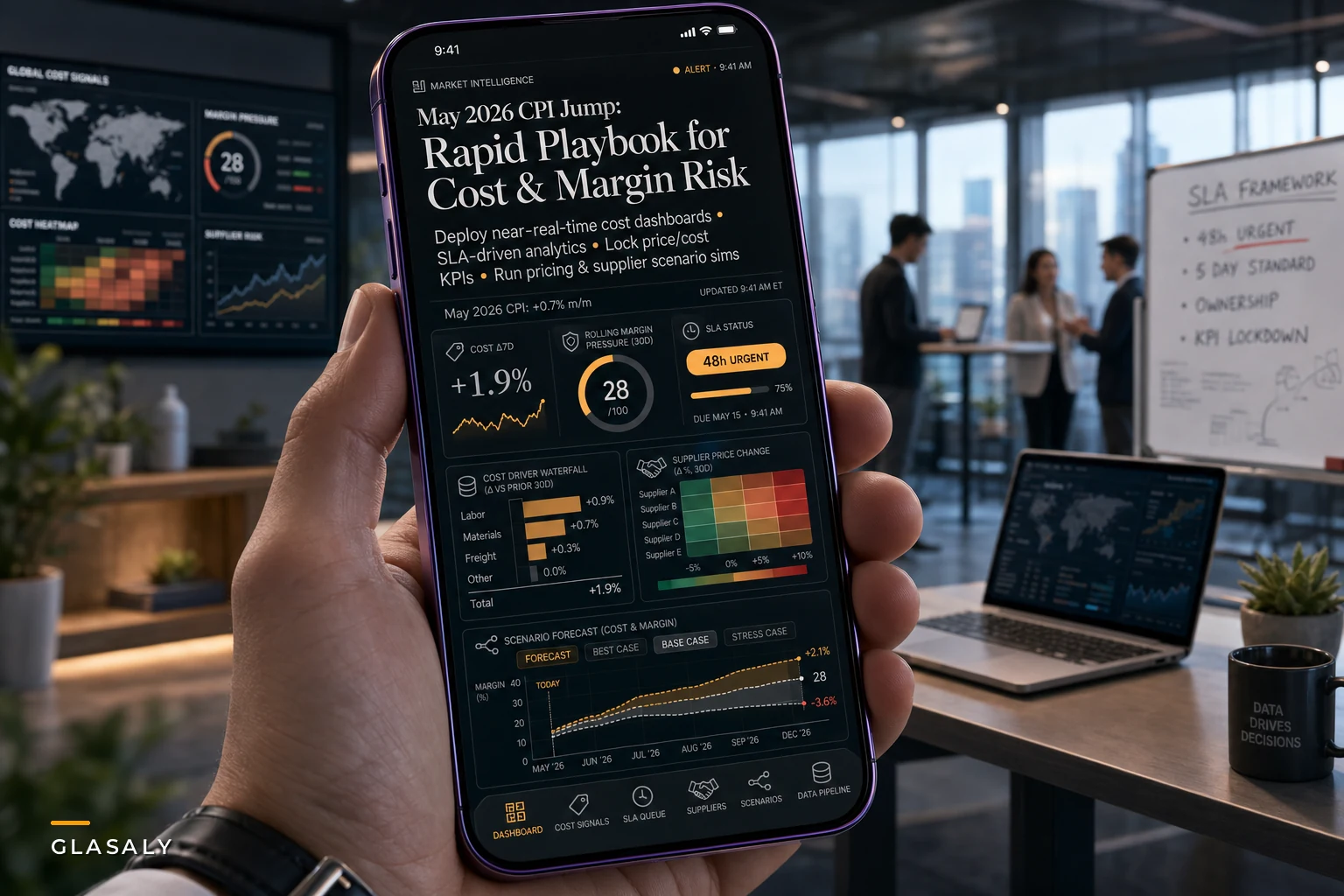 After the May CPI Jump: A Rapid Operational-Analytics Playbook for Cost Pressure and Margin Risk