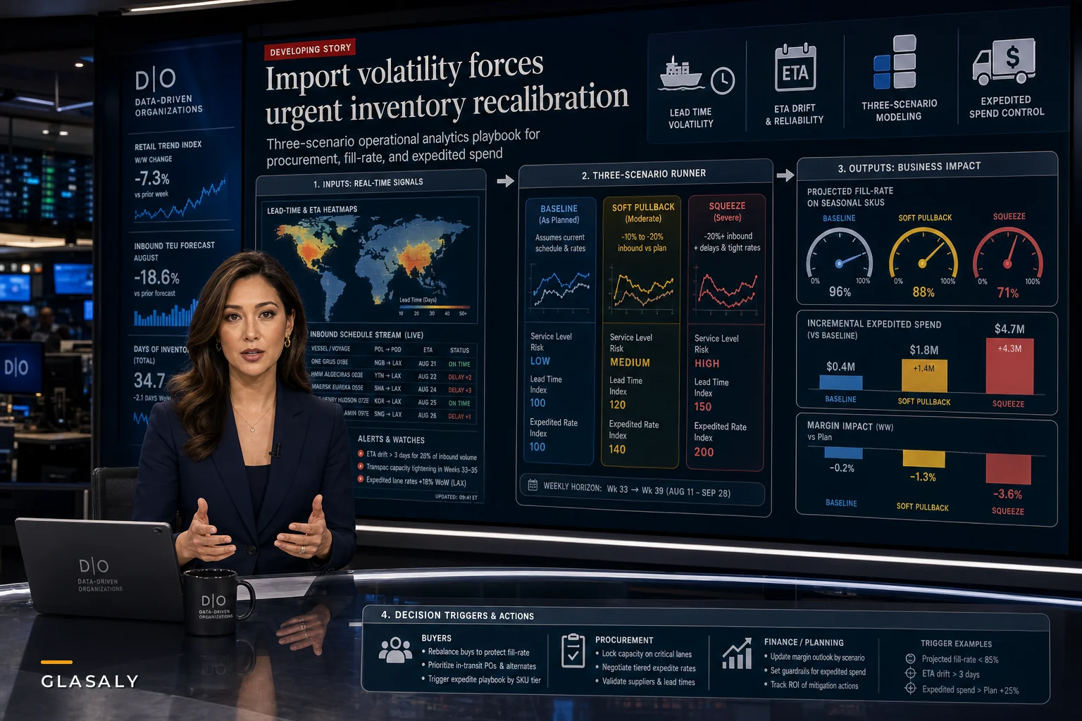 Import volatility this August: an operational-analytics playbook for inventory, procurement and margins