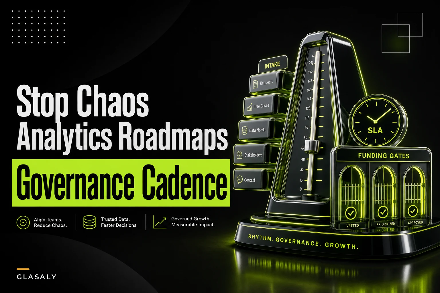 Stop chaotic analytics roadmaps with a governance cadence
