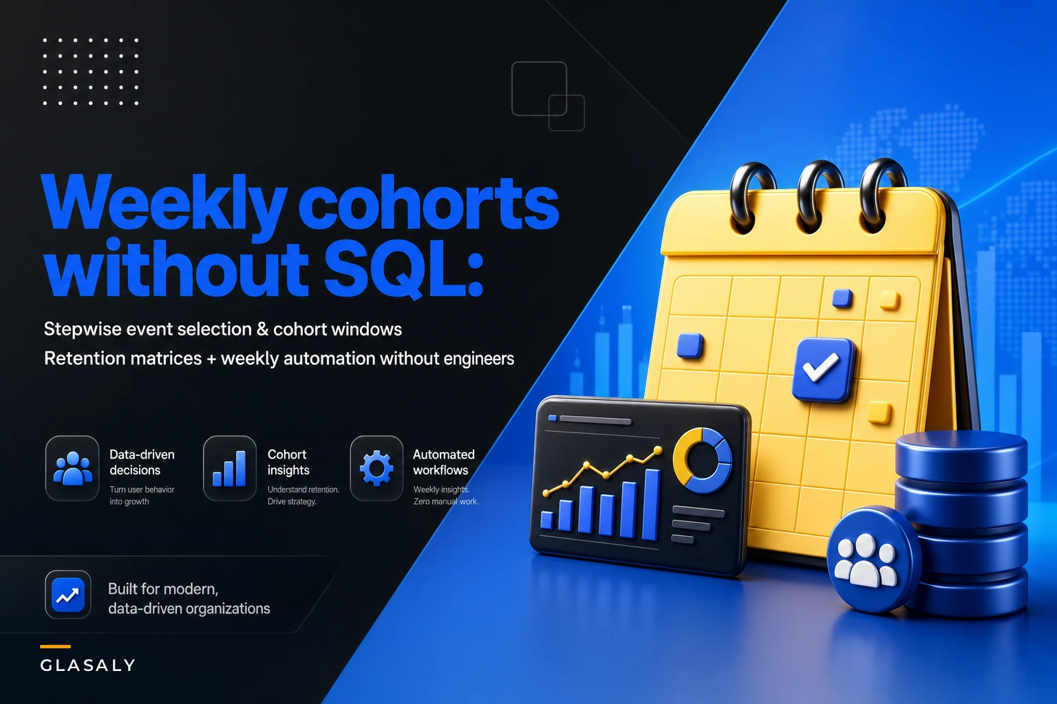 Weekly cohort retention without SQL: an analyst workbook and lightweight automation shortcuts