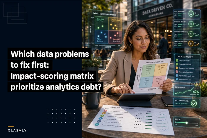 Which data problems to fix first: an impact-scoring matrix to prioritize analytics debt