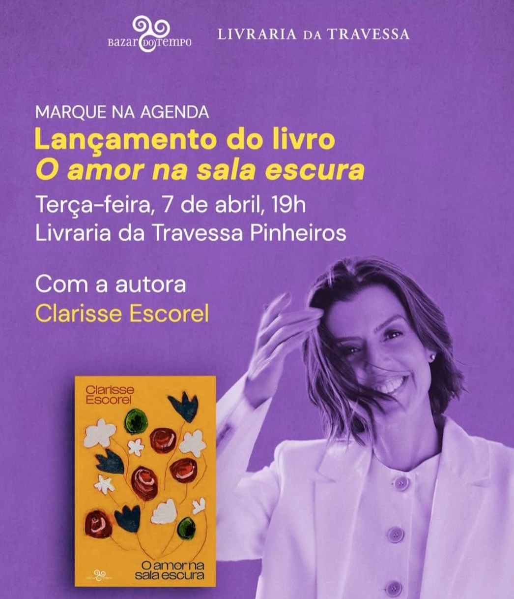 Lançamento de O Amor na Sala Escura