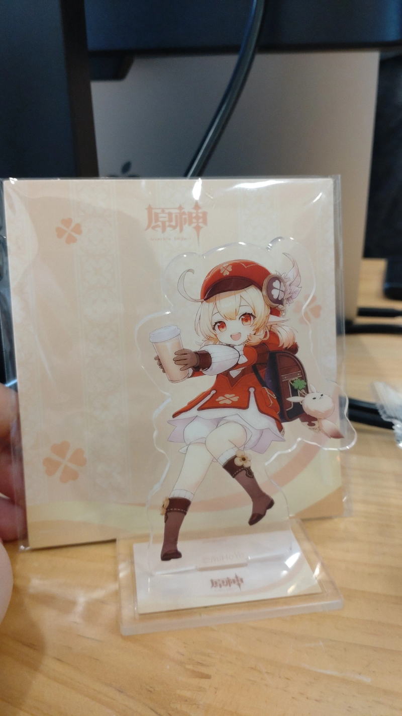 原神——啟動！Comebuy可莉立牌免費送！可莉！