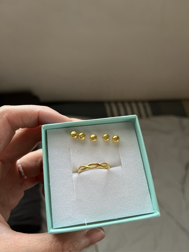 銀樓金飾購物分享～