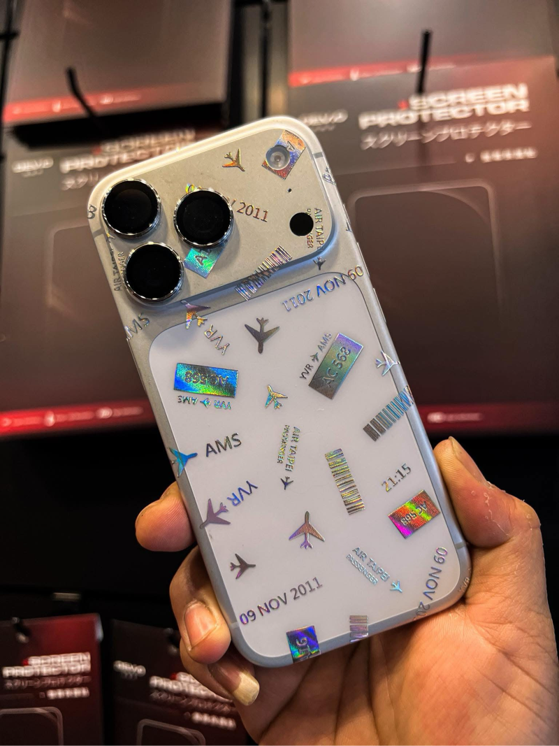 iphone17pro光雕彩繪全機包膜