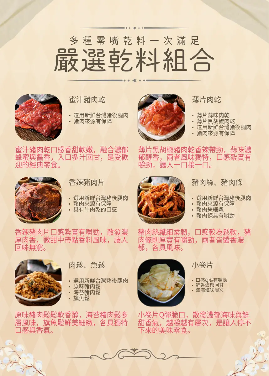 meat,floss,jerky