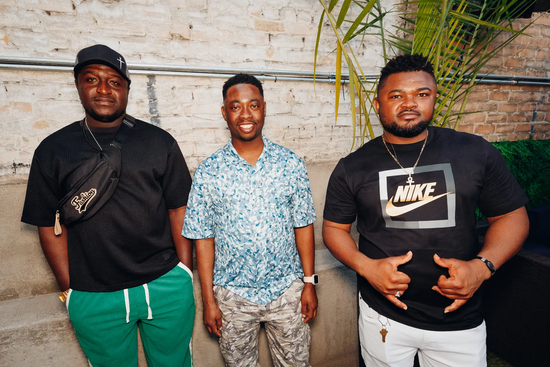 Portrait with mixed ambient colors