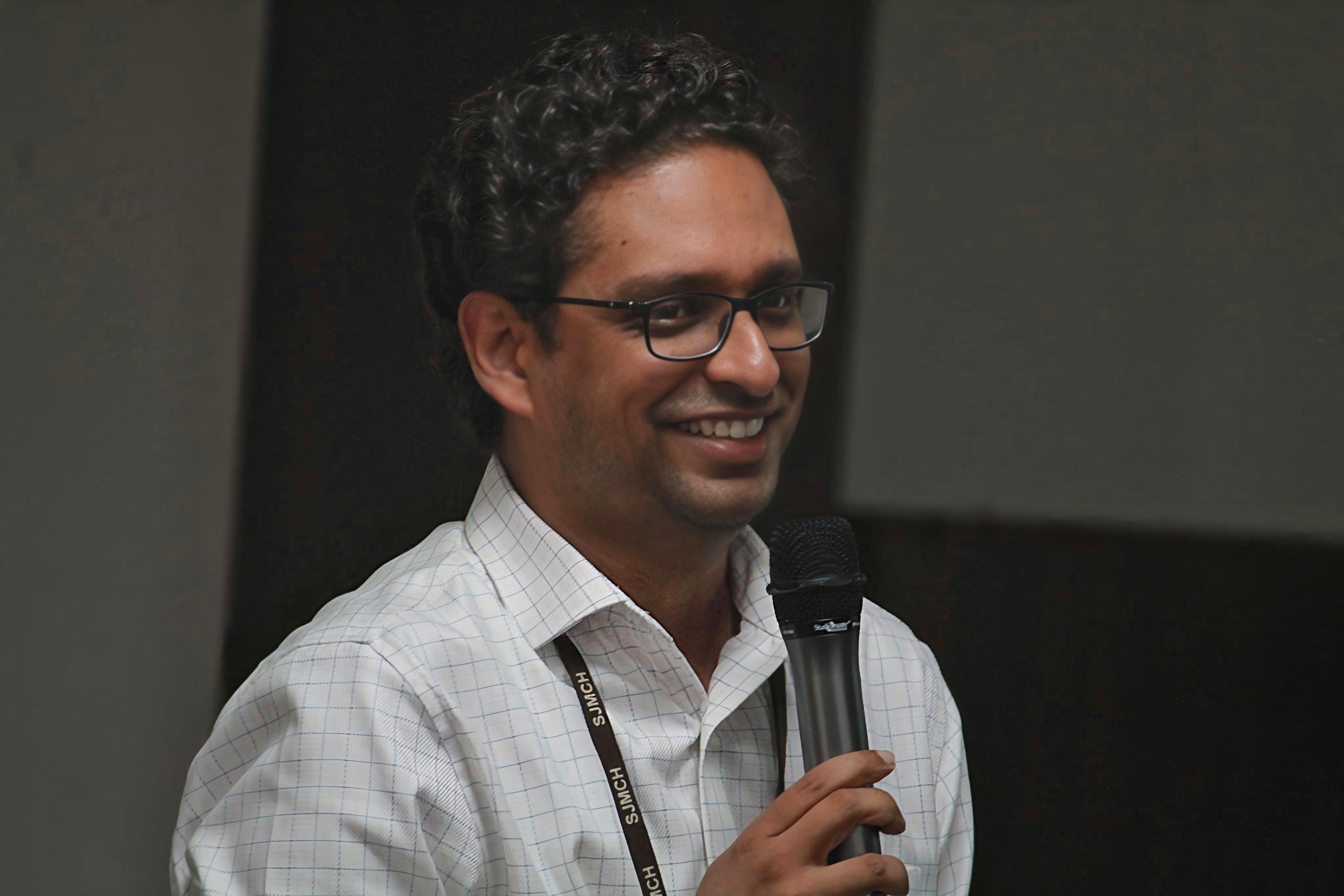 Portrait of Dr. Suhas Chandran