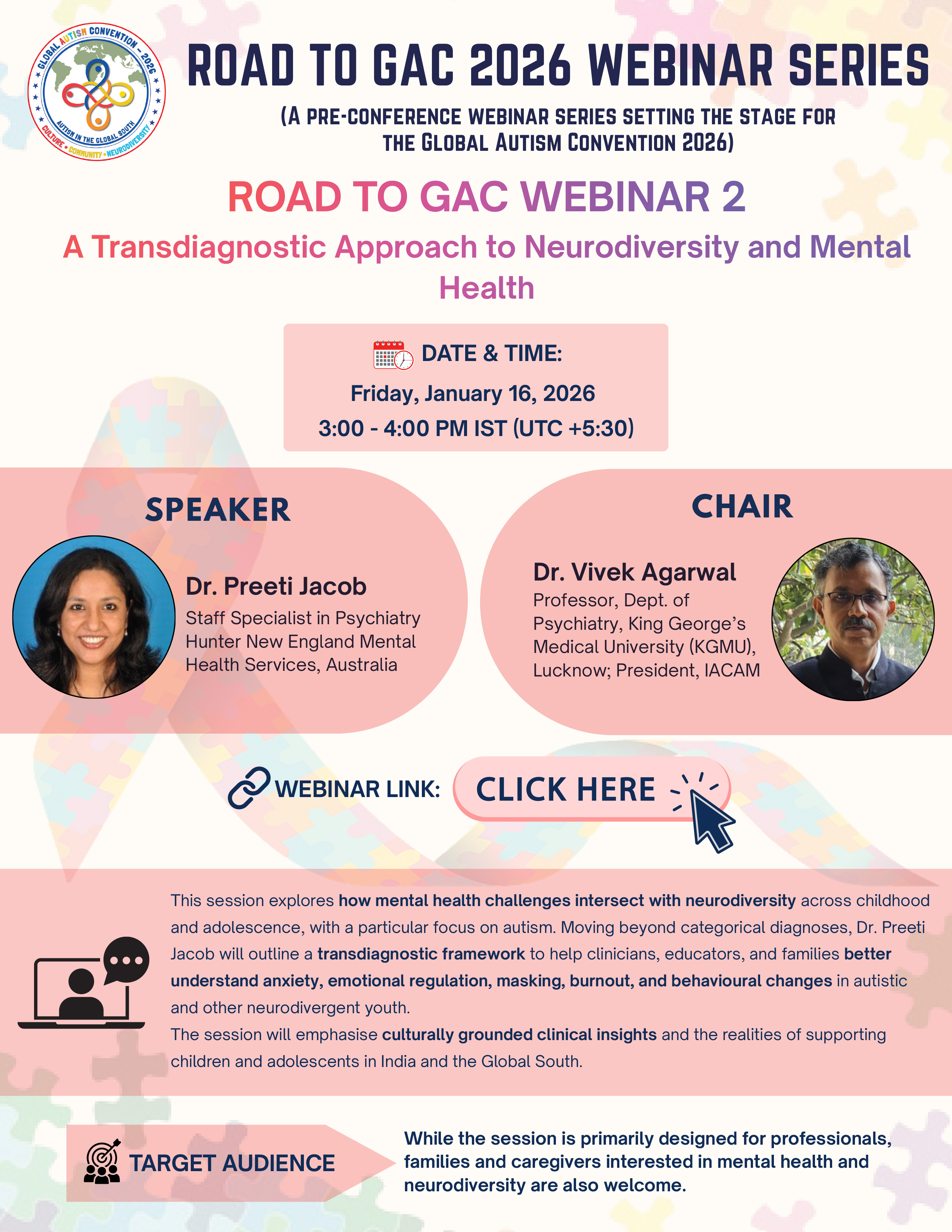Road to GAC Webinar 2 Poster