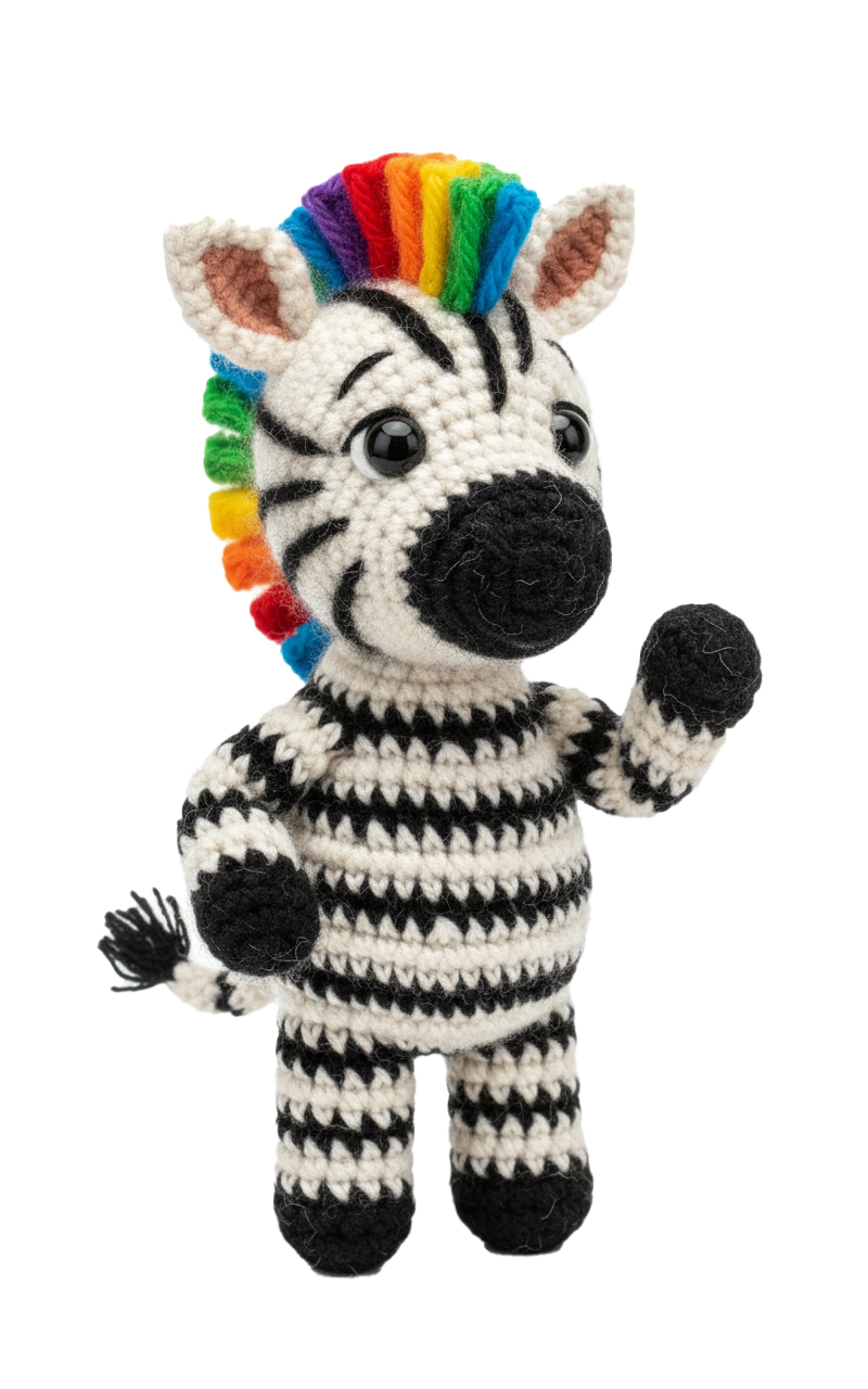 Zebi the Zebra, official mascot of GAC 2026