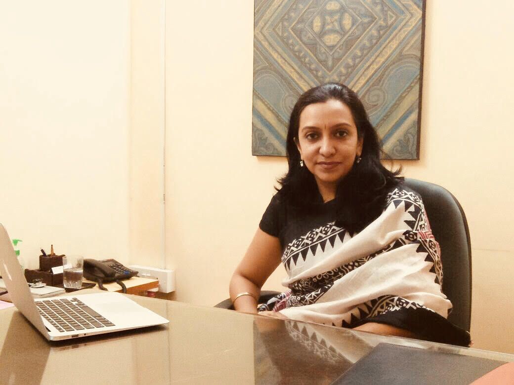 Headshot of Dr Madhuri Vaidyeswar