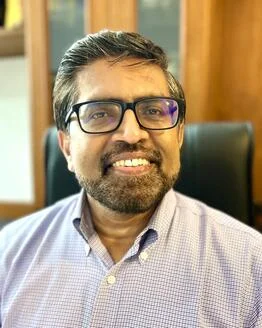 Headshot of Dr. Varghese Punnoose