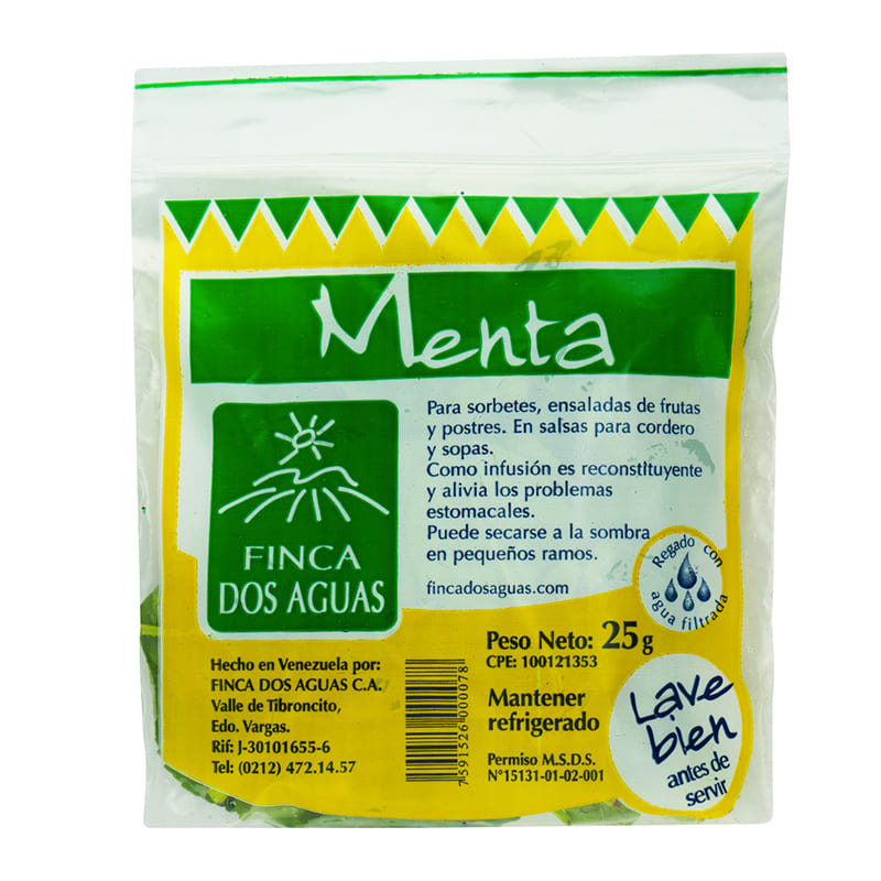 MENTA FINCA DOS AGUAS 25GR