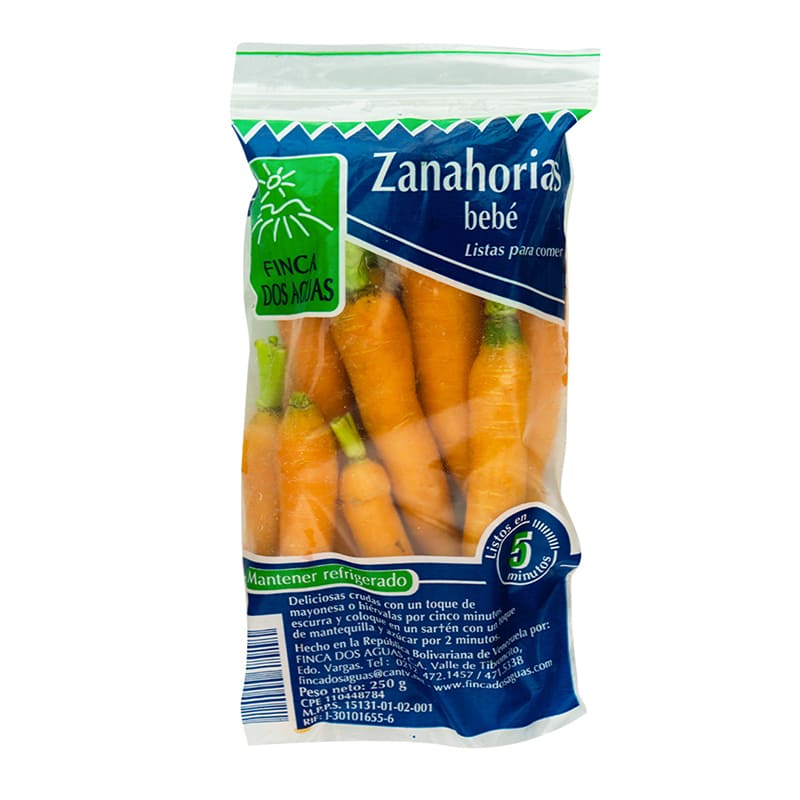 ZANAHORIA BEBÉ FINCA DOS AGUAS  250G