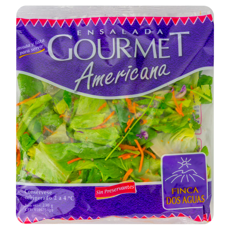 ENSALADA FINCA DOS AGUAS GOURMET AMERICANA 230 GR