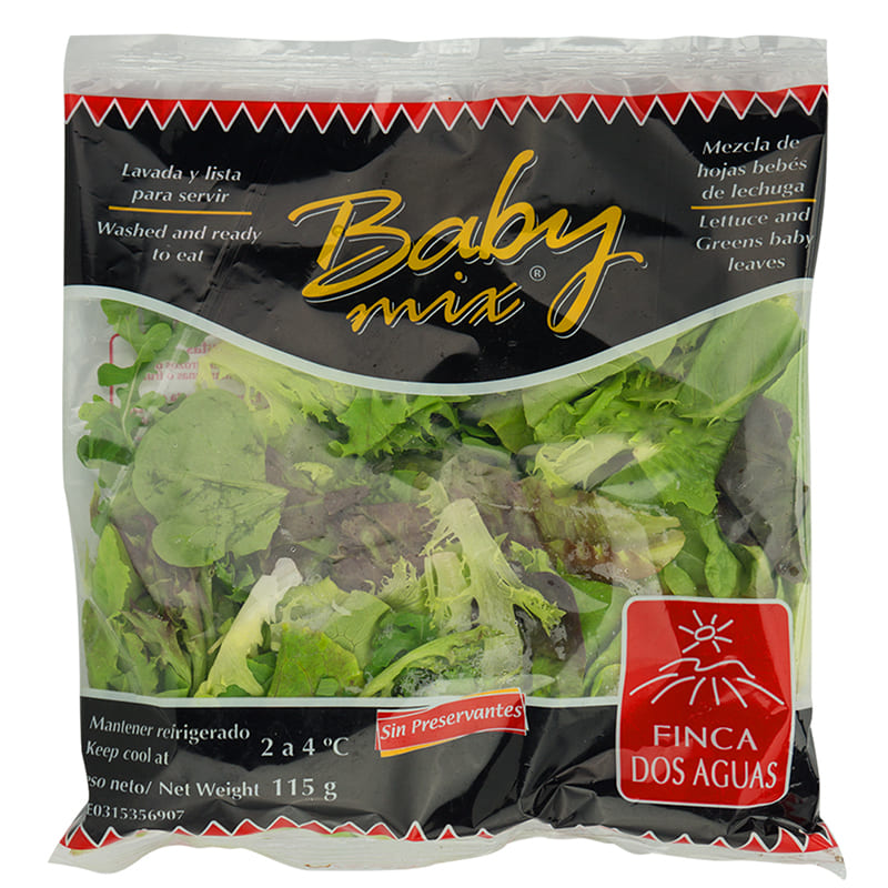 ENSALADA FINCA DOS AGUA BABY MIX 115G