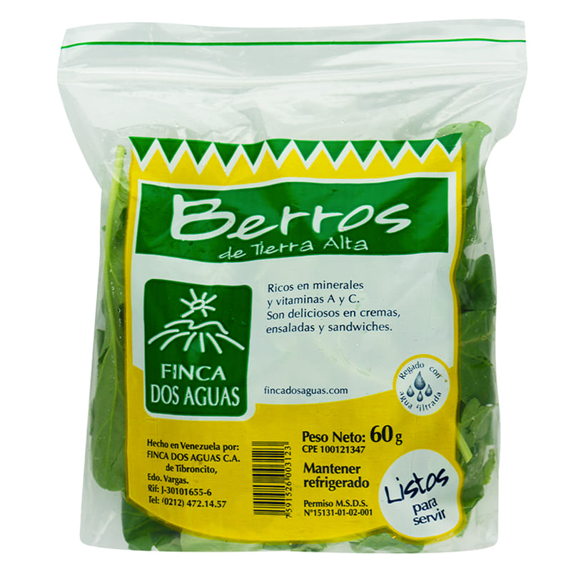 BERROS FINCA DOS AGUAS 60GR
