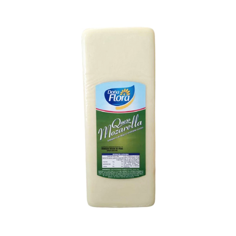 QUESO MOZZARELLA DOÑA FLORA KG