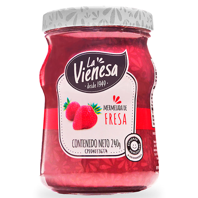 MERMELADA FRESA LA VIENESA 240 GR