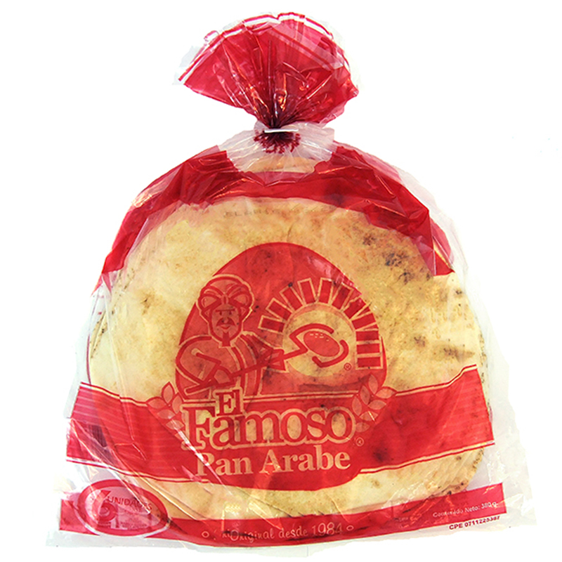 PAN ARABE EL FAMOSO 380 GR