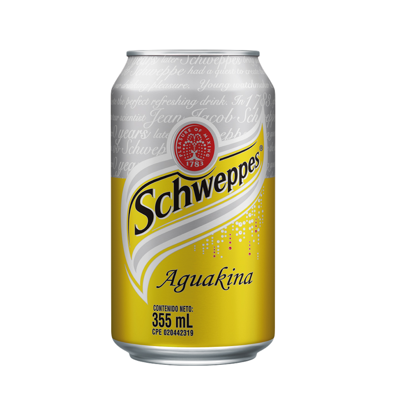 AGUAKINA LATA SCHWEPPES 355 ML