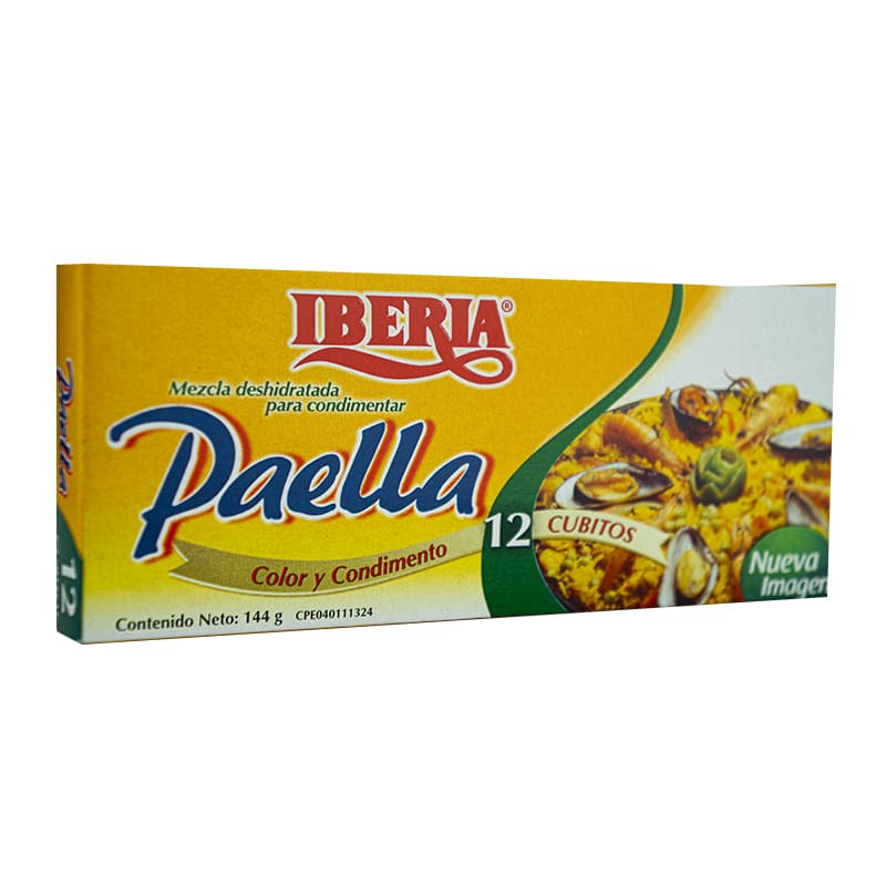 CUBITO PARA PAELLA IBERIA 12 UNIDADES