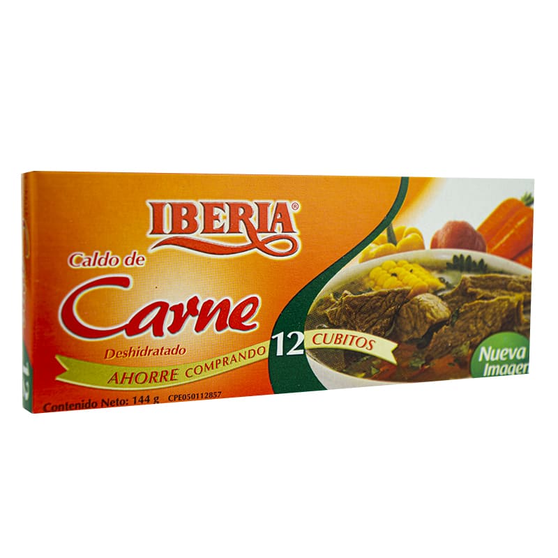 CUBITO DE CARNE IBERIA 12 UNIDADES