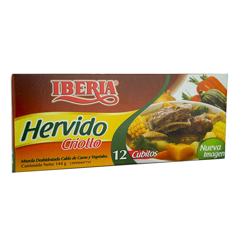 CUBITOS HERVIDOS IBERIA 12 UNIDADES