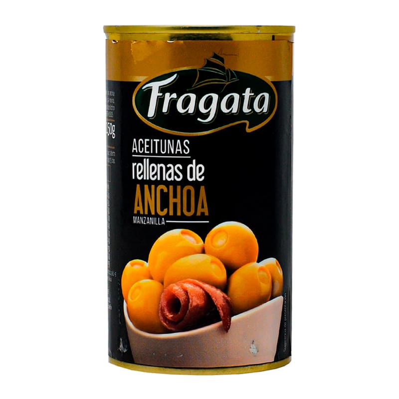 ACEITUNAS Rellenas de ANCHOAS FRAGATA 350G