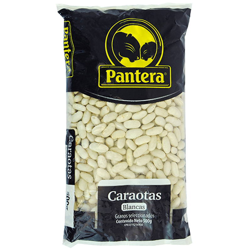 CARAOTAS PANTERA BLANCAS  500 GR