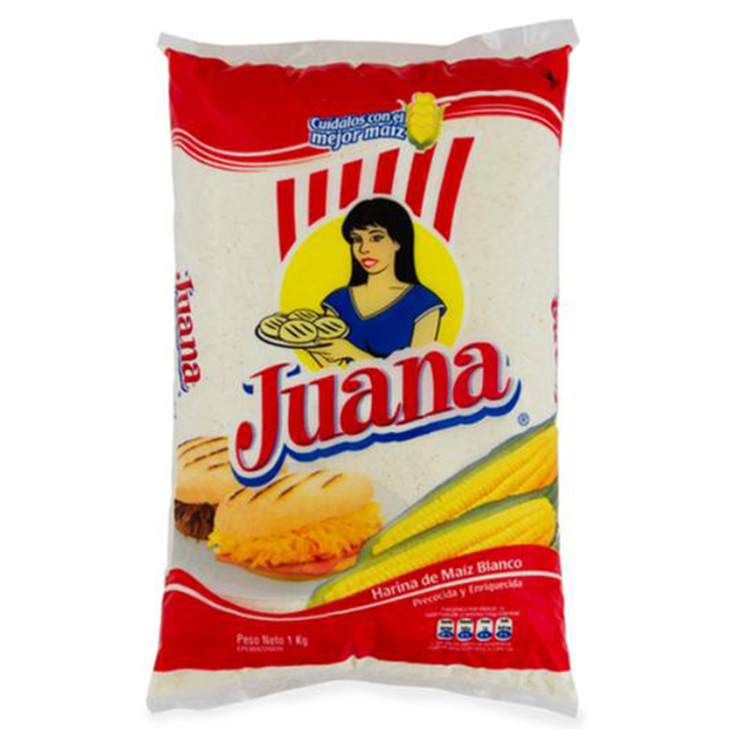 HARINA DE MAIZ BLANCO JUANA 1KG