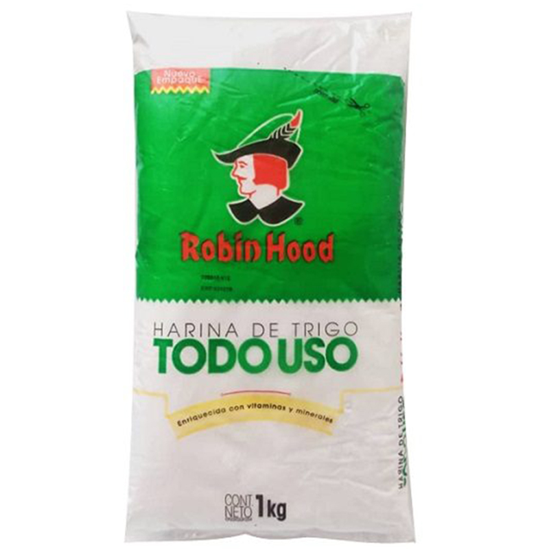 HARINA DE TRIGO TODO USO ROBIN HOOD 1 KG