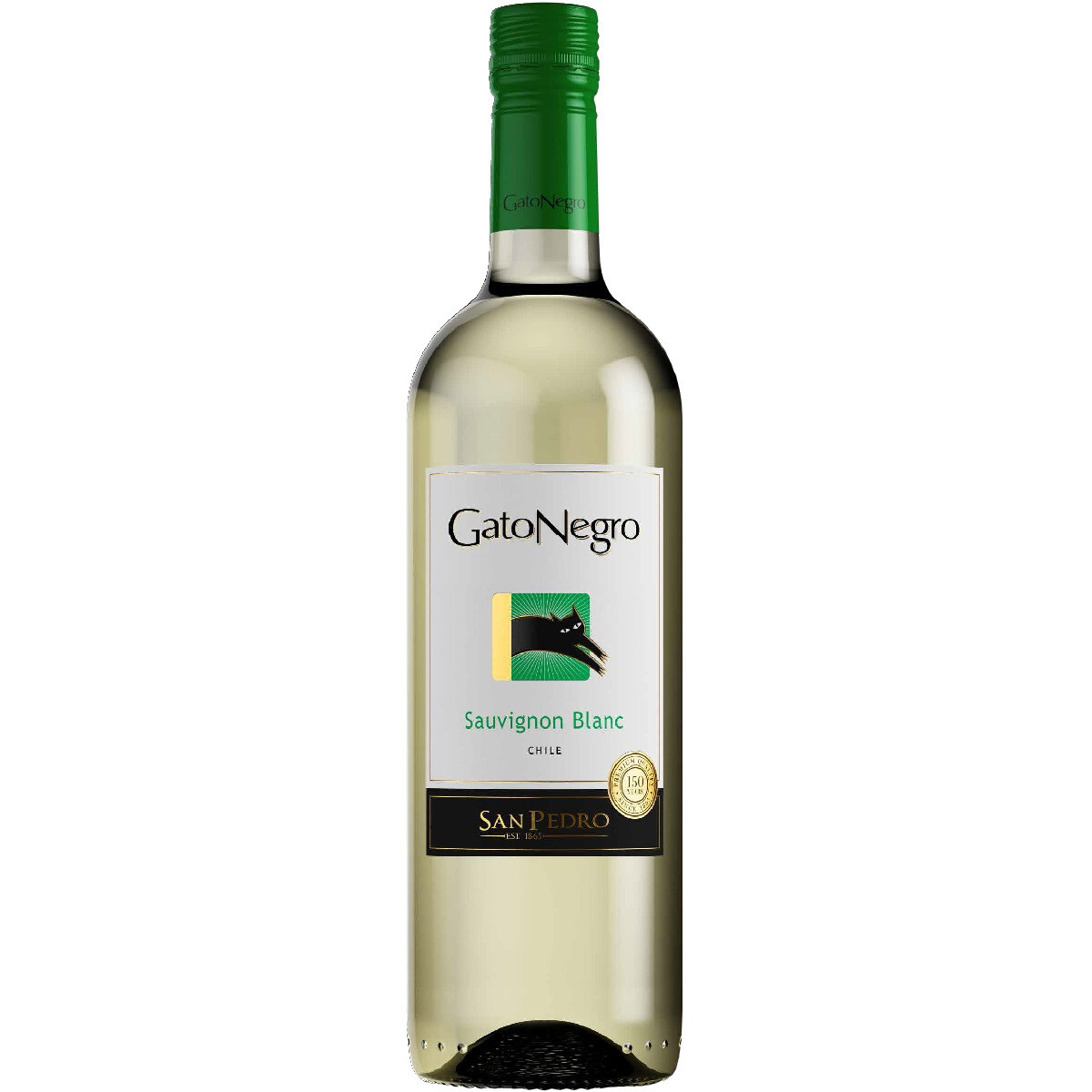 VINO SAN PEDRO GATO NEGRO SAUVIGNON BLANCO 0.75L