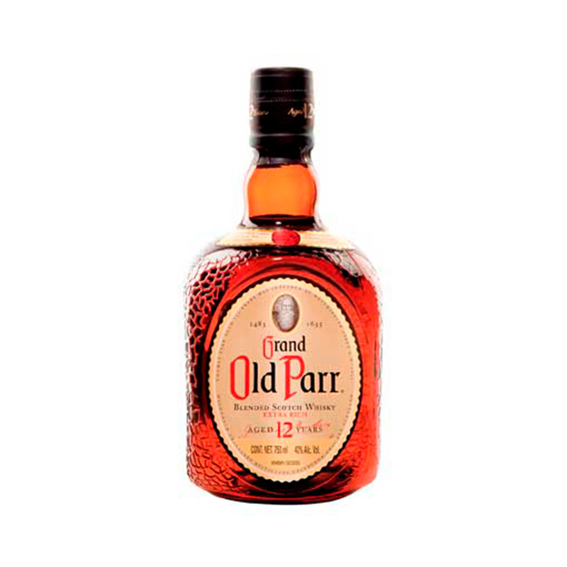 OLD PARR WHISKY 12 AÑOS 0.75 L