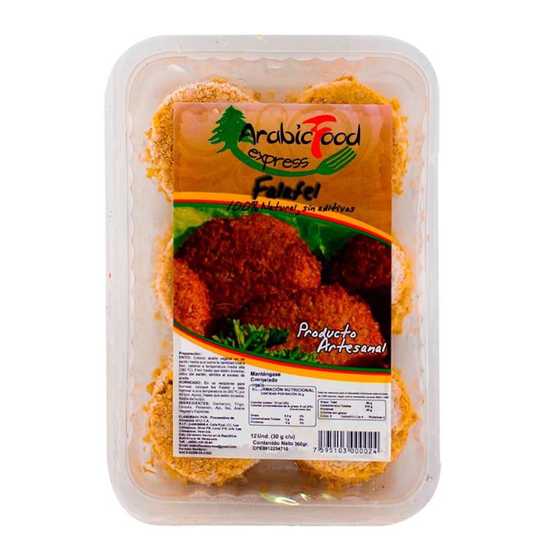 FALAFEL ARABIC FOOD 12 UND