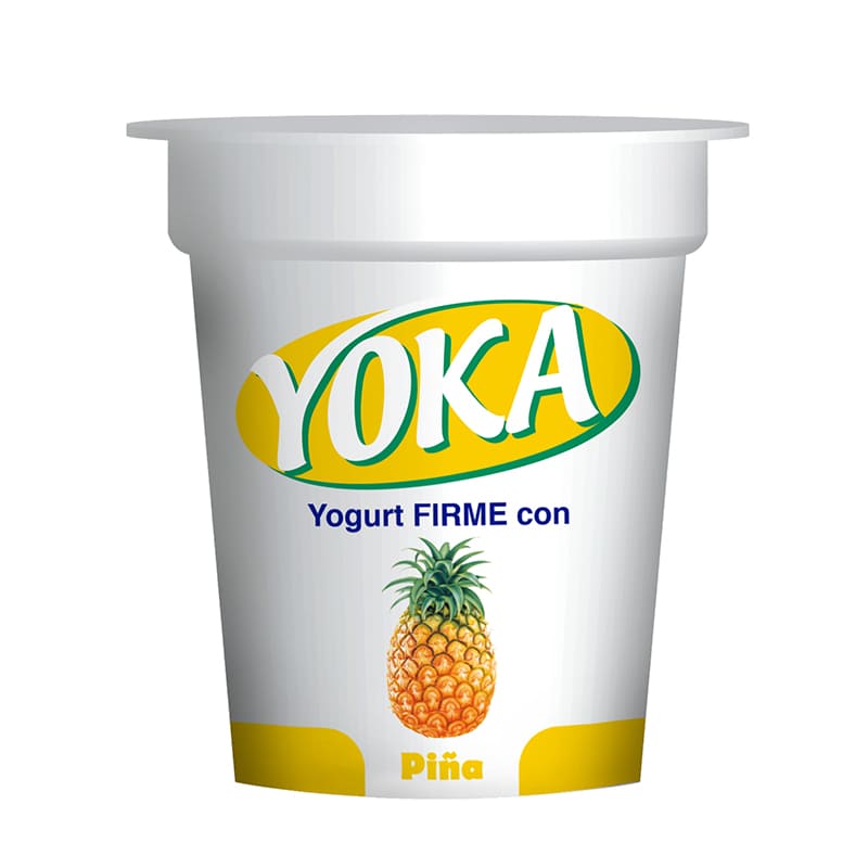 YOGURT FIRME YOKA PIÑA 150G 