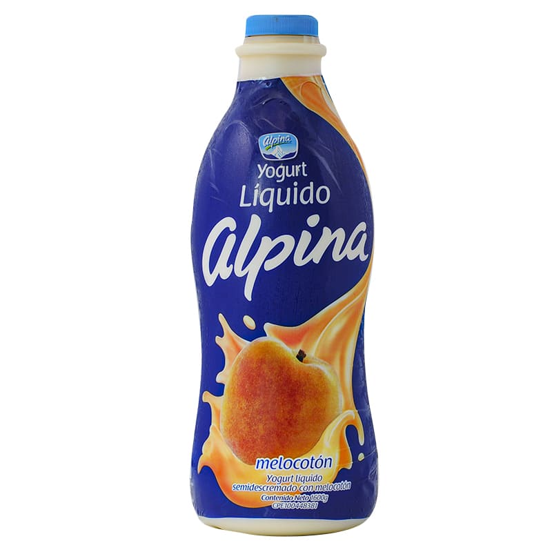 YOGURT LIQUIDO ALPINA MELOCOTON 1600 GR