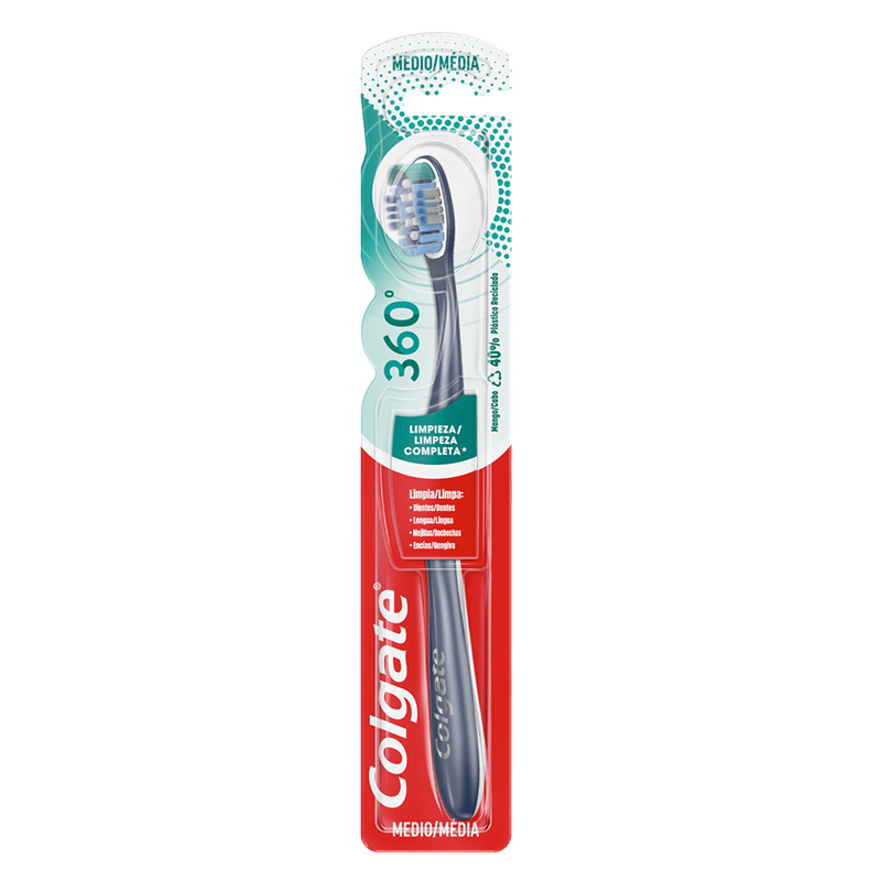 CEPILLO DENTAL 360 MEDIO COLGATE UND